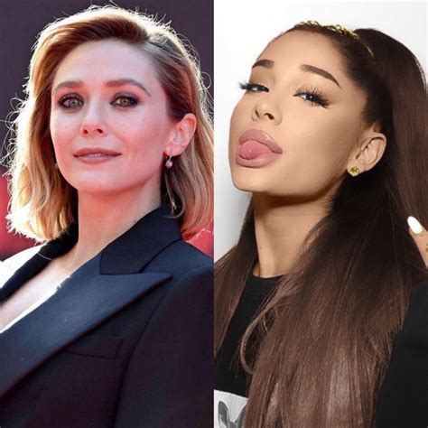 Elizabeth Olsen And Ariana Grande’s Nude FaceTime ...